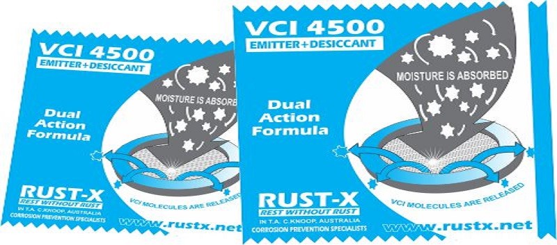 Gói VCI 4500 EMITTER + DESICCANT có thiết kế nhỏ gọn, dễ sử dụng